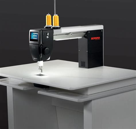 Unique digital thread tension adjustment. . Bernina long arm quilting machine price